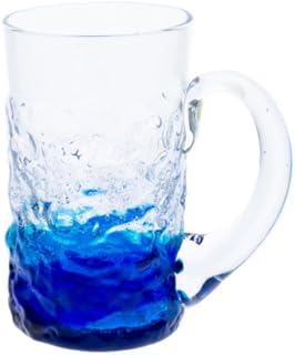 潮騒でこぼこジョッキ 水色緑 潮騒でこぼこジョッキ 水色緑